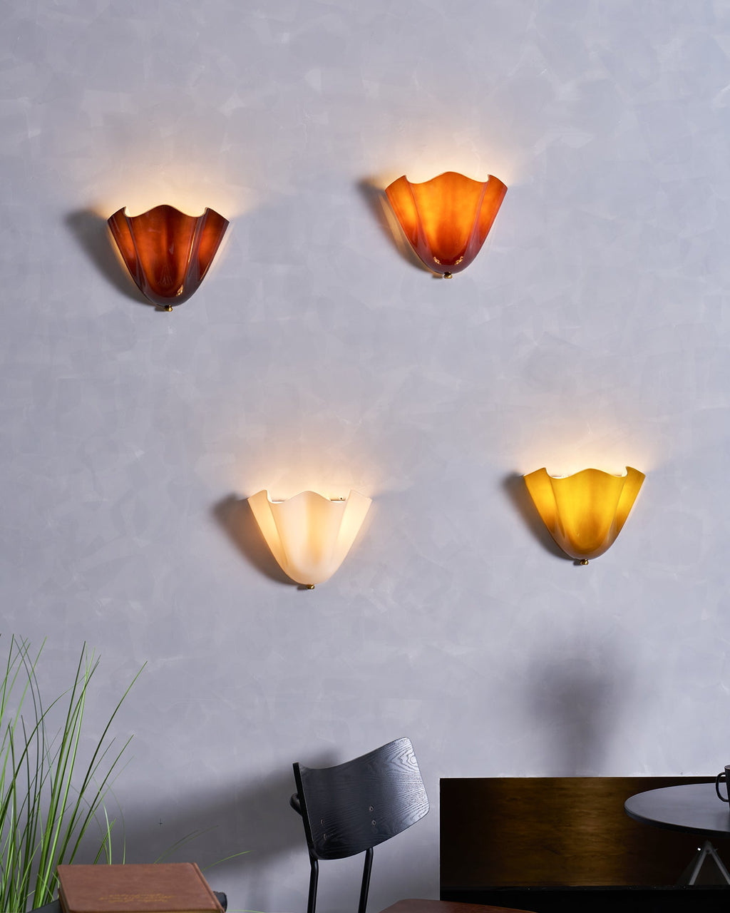 Petal-Inspired Wall Lights for Elegant Homes