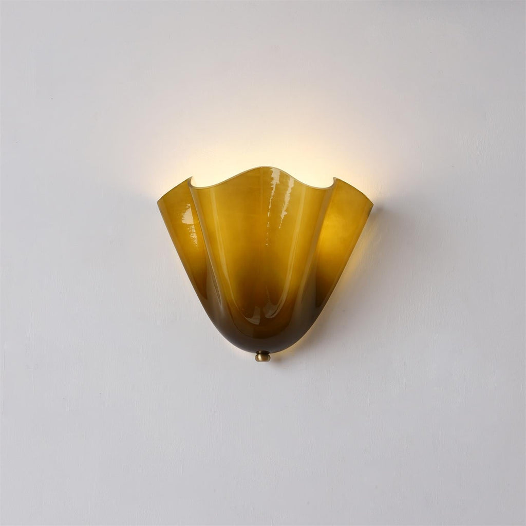 Petal Wall Lamp Contemporary Soft Glow Accent Light