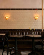 Curved Petal Design Wall Mounted Light Ambient Lighting
