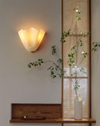 Curved Petal Design Wall Mounted Light Ambient Lighting