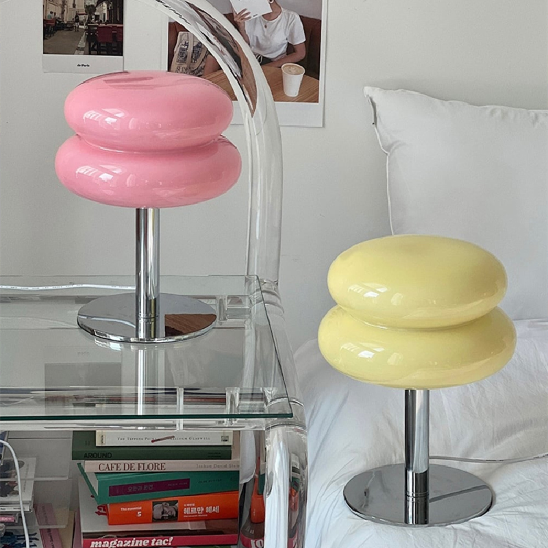 VetroLuce: Italienische Glas Tischlampe – Designer LED Leuchte für Wohnzimmer & Schlafzimmer - Image 2
