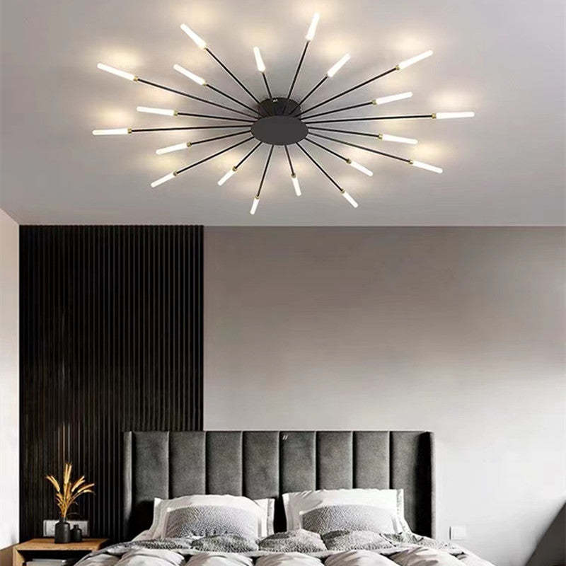 Veyron: Industrielle LED-Deckenleuchte aus Metall – für Wohnzimmer & Schlafzimmer - Image 17