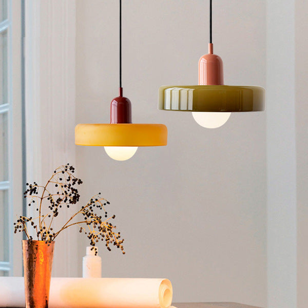 Modern Art Deco Halo Pendant Light for Living Spaces