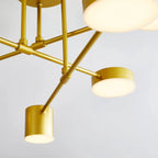 Elegant 6 Lights Ceiling Light with Adjustable Mood Lighting for Modern Home