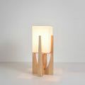 WabiLuma: LED Stehlampe Stoff & Holz – japanischer Stil & Design - Image 8