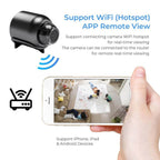 Compact HD Camera with Wide‑Angle Lens & Remote Access