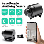Compact HD Camera with Wide‑Angle Lens & Remote Access