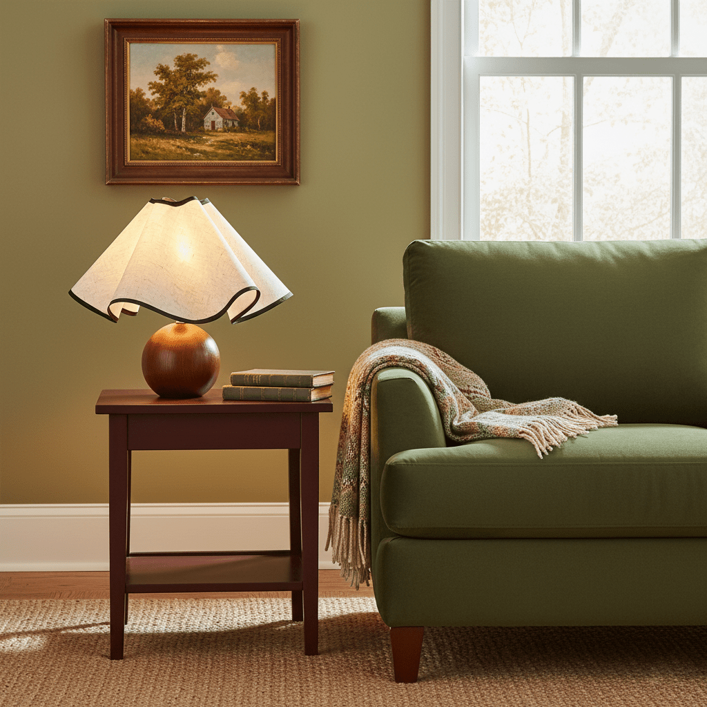 Contemporary Sculpted Table Lamps with 3-Step Dimming