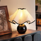 Contemporary Sculpted Table Lamps with 3-Step Dimming