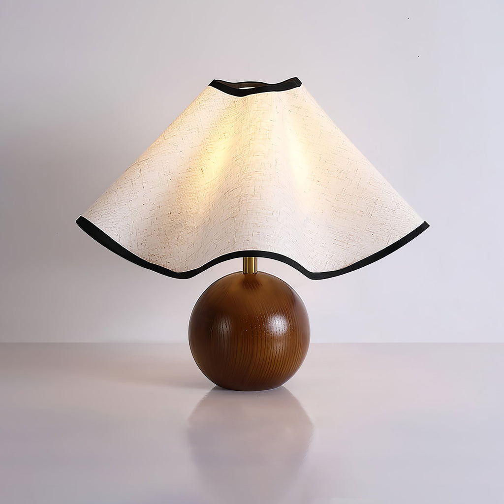 Contemporary Sculpted Table Lamps with 3-Step Dimming