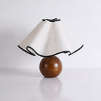 Contemporary Sculpted Table Lamps with 3-Step Dimming