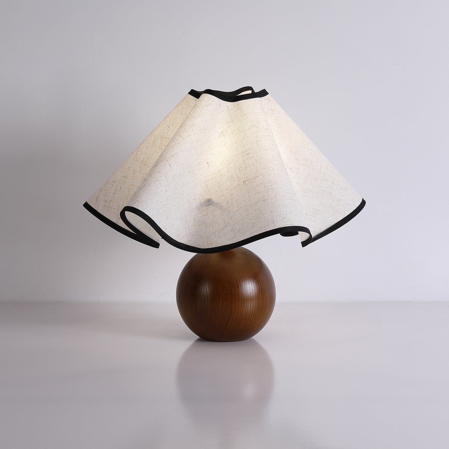 Contemporary Sculpted Table Lamps with 3-Step Dimming