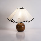 Contemporary Sculpted Table Lamps with 3-Step Dimming