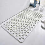 Hygienic PVC Shower Mat with Drainage Design