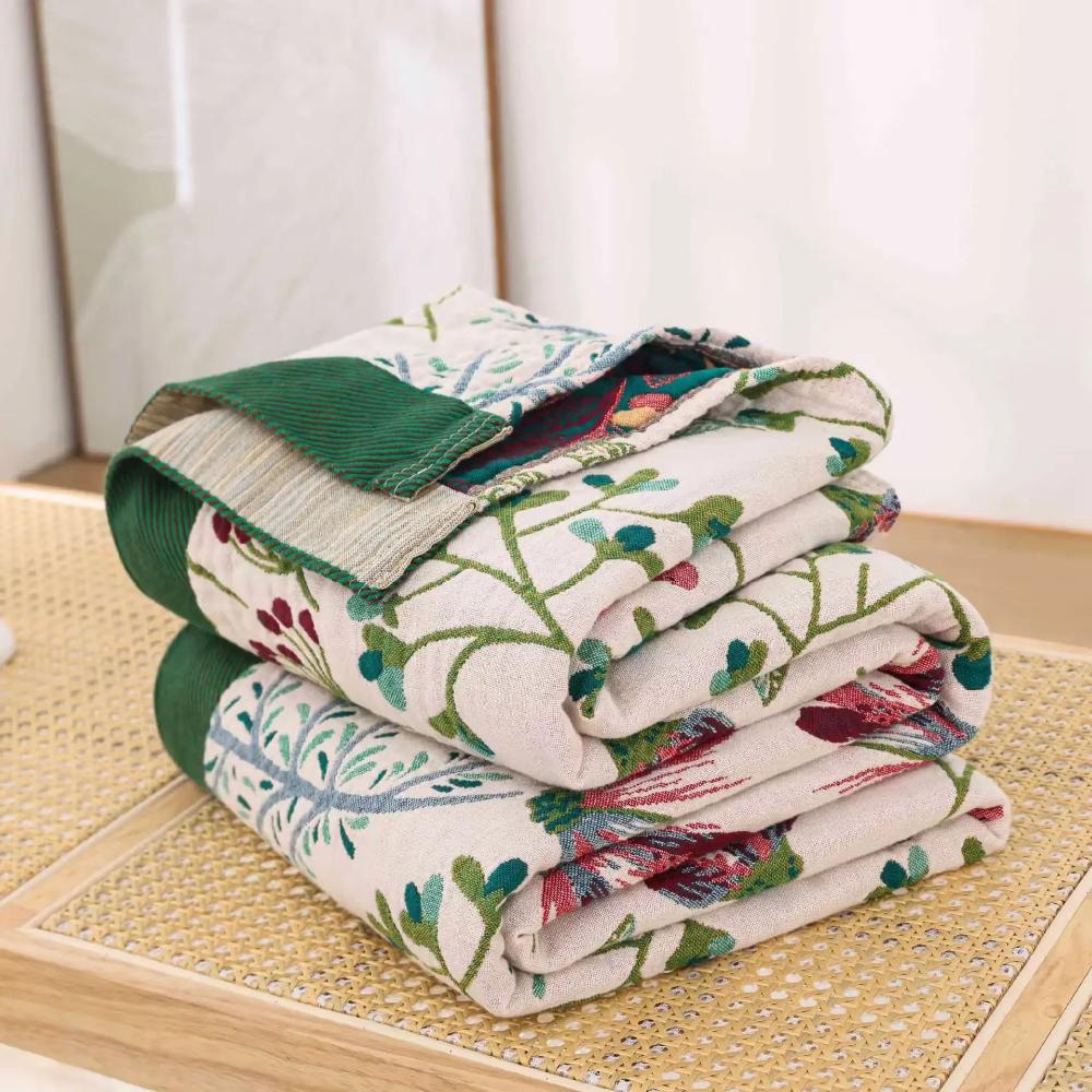Decorative Comfort Blanket Wildflower Inspired Design