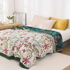 Decorative Comfort Blanket Wildflower Inspired Design