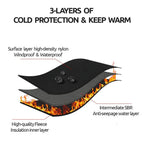 Thermal Winter Gloves Insulated Grip Gloves for Cold Weather