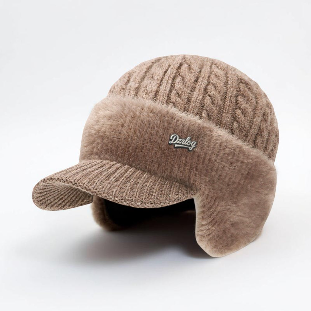 Knit Trapper Hat Ear Flaps - Image 4