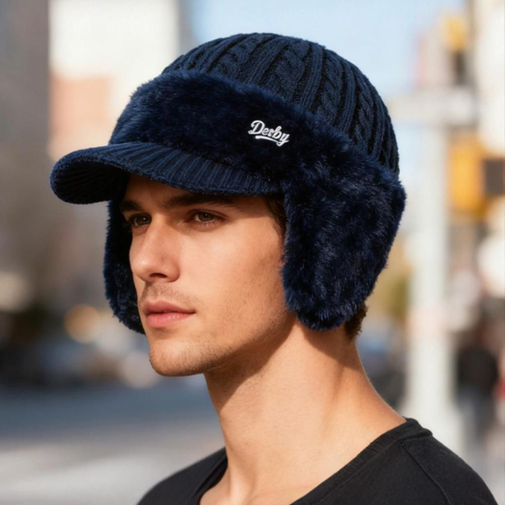 Knit Trapper Hat Ear Flaps - Image 8