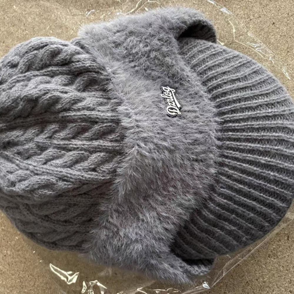 Knit Trapper Hat Ear Flaps - Image 13