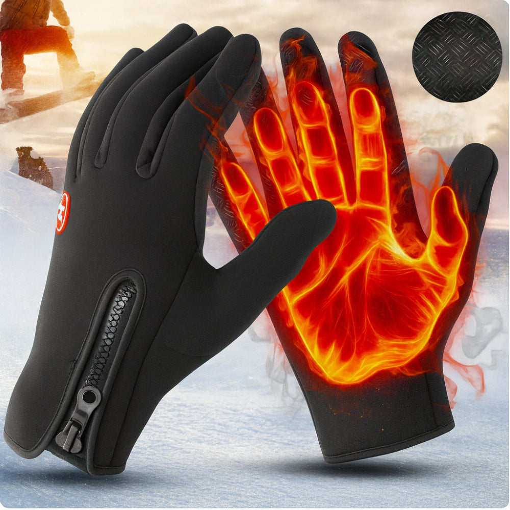Heated Gloves Electric Touchscreen Waterproof Winter Outdoor - Image 2
