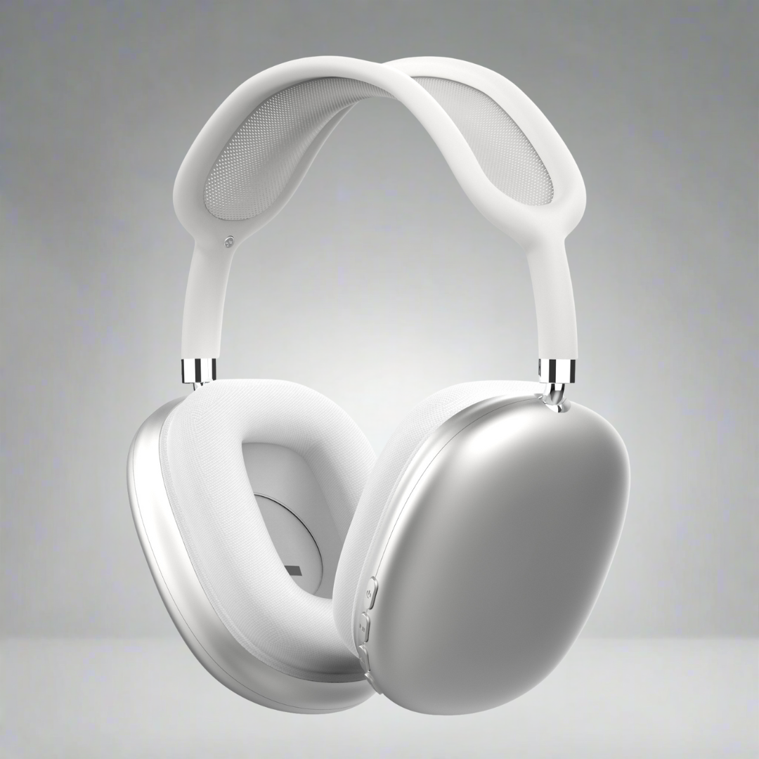 Wireless Noise Cancelling Headphones Over Ear Bluetooth Deep Bass