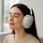 Wireless Noise Cancelling Headphones Over Ear Bluetooth Deep Bass - Image 3