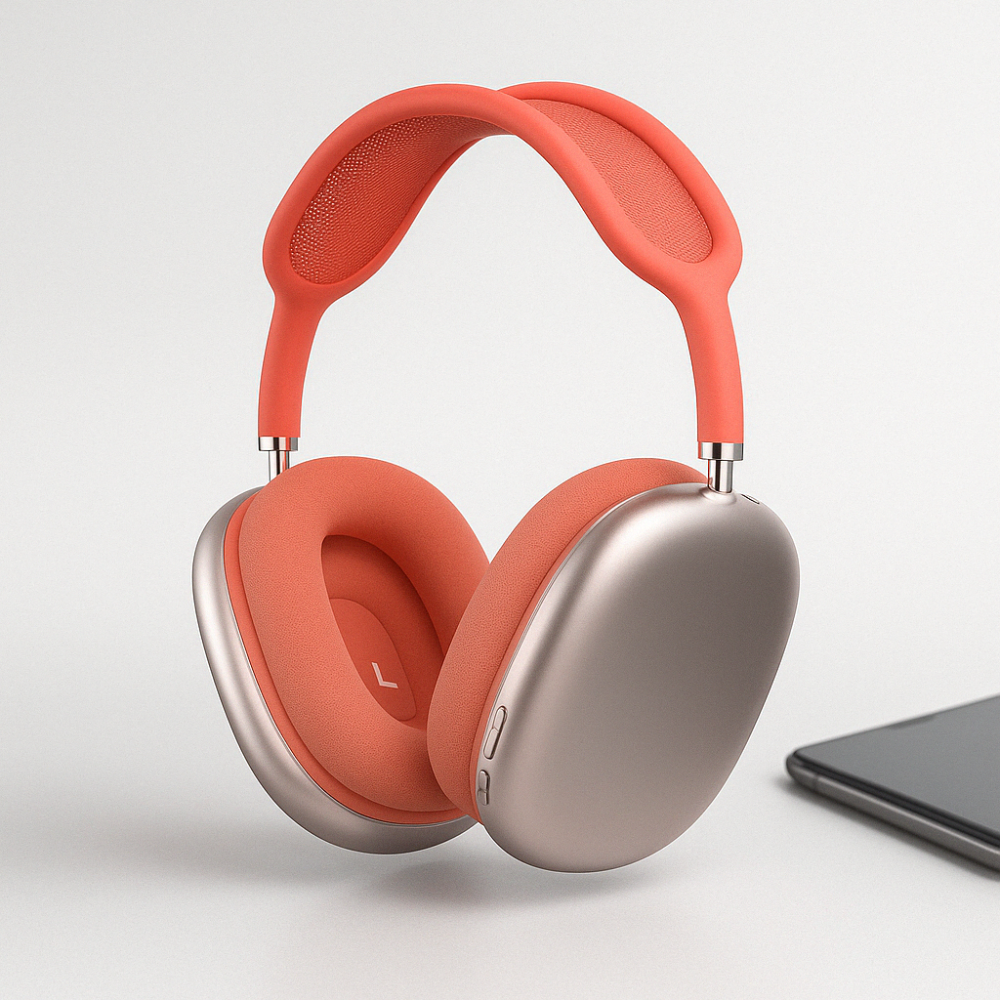 Wireless Over Ear Headphones Noise Cancelling Bluetooth Built-in Mic - Image 7