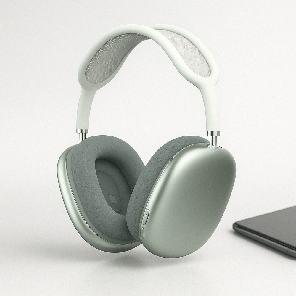 Wireless Over Ear Headphones Noise Cancelling Bluetooth Built-in Mic - Image 8