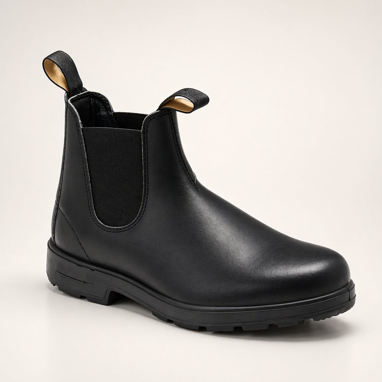 Women's Chelsea Boots Waterproof Leather Ankle Boots Slip-On Footwear
