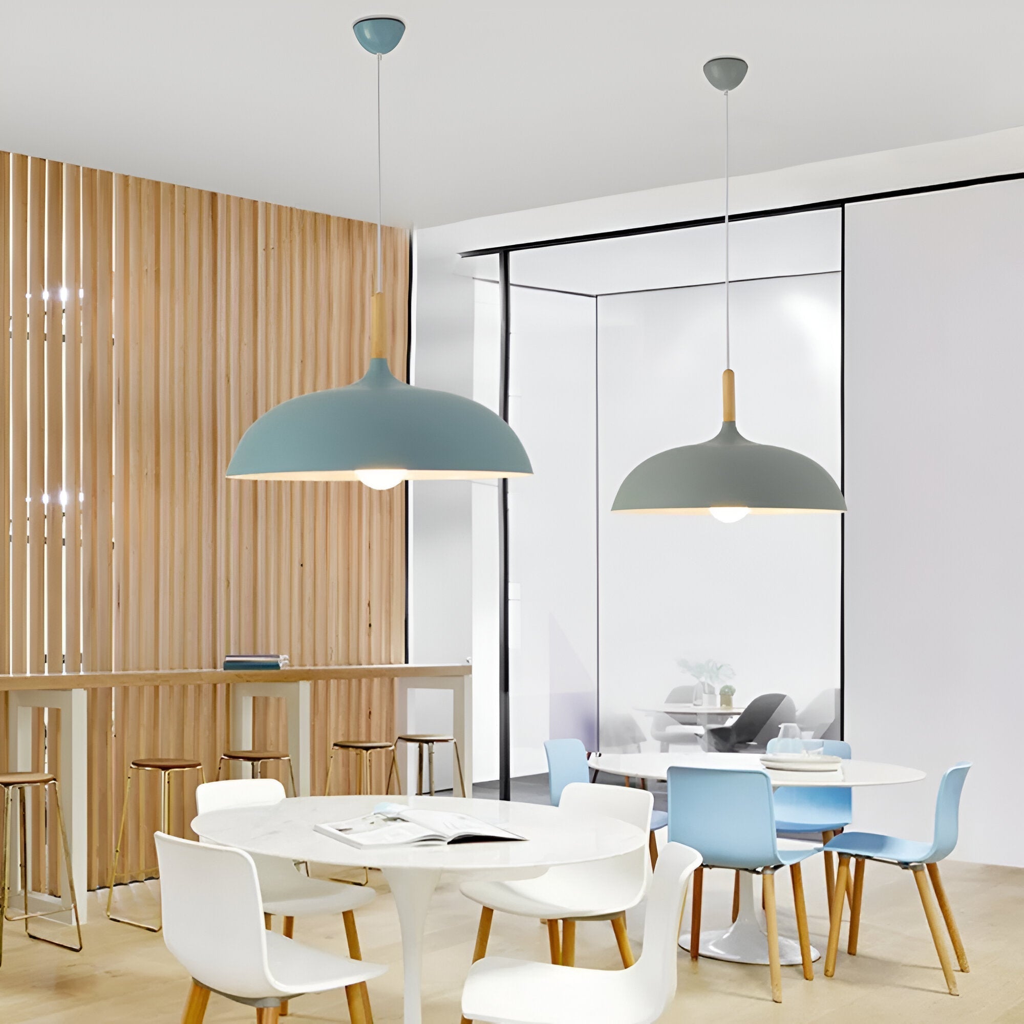 WoodLoom: Skandinavische Holz Pendelleuchte – Moderne Hängelampe für Esszimmer & Küche - Image 15