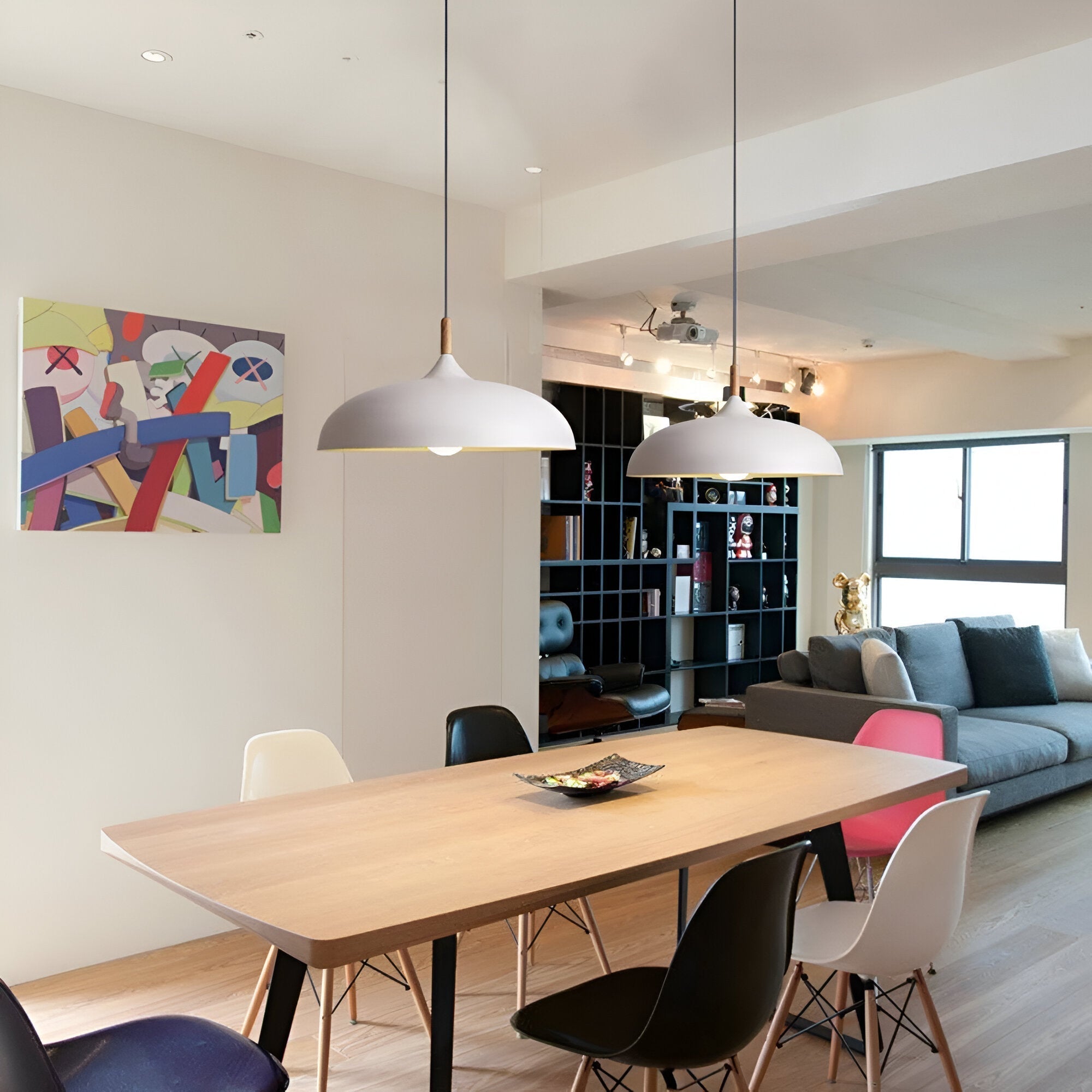 WoodLoom: Skandinavische Holz Pendelleuchte – Moderne Hängelampe für Esszimmer & Küche - Image 21