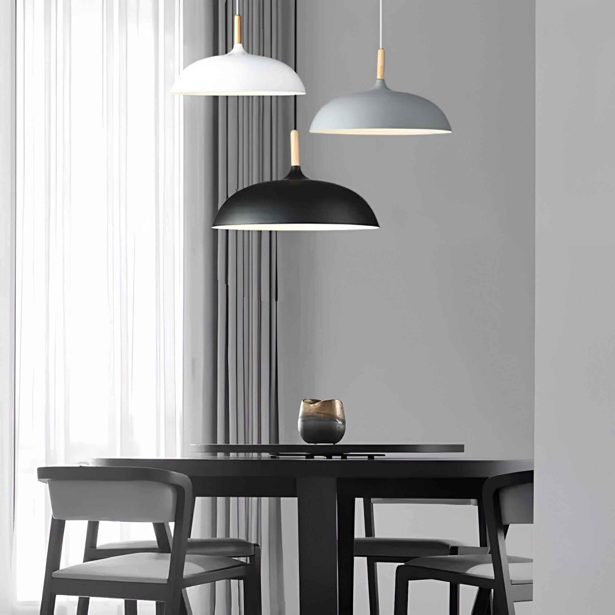 WoodLoom: Skandinavische Holz Pendelleuchte – Moderne Hängelampe für Esszimmer & Küche - Image 22