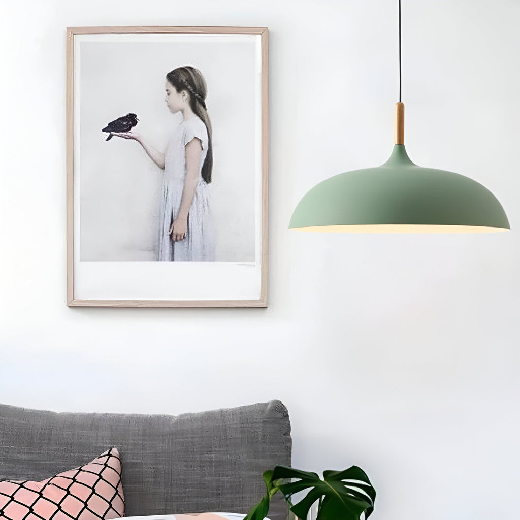 WoodLoom: Skandinavische Holz Pendelleuchte – Moderne Hängelampe für Esszimmer & Küche - Image 5