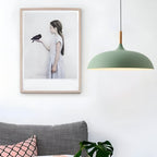 WoodLoom: Skandinavische Holz Pendelleuchte – Moderne Hängelampe für Esszimmer & Küche - Image 5