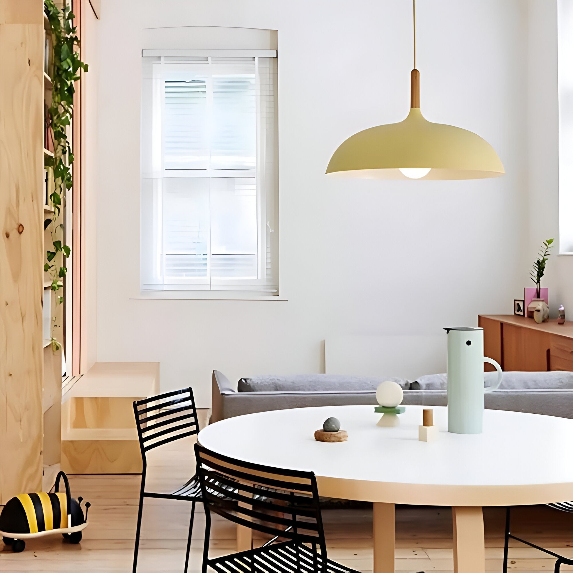 WoodLoom: Skandinavische Holz Pendelleuchte – Moderne Hängelampe für Esszimmer & Küche - Image 6