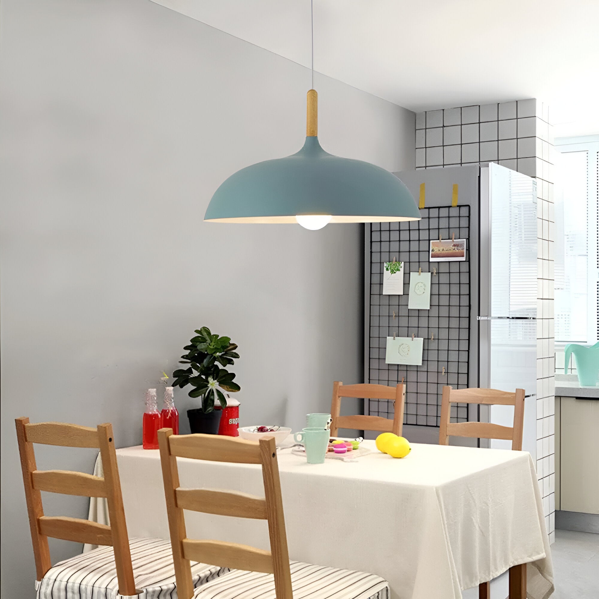 WoodLoom: Skandinavische Holz Pendelleuchte – Moderne Hängelampe für Esszimmer & Küche - Image 8