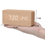 WoodSense: Designer Schreibtischuhr mit LED-Anzeige und Klatschfunktion – für moderne Wohnräume - Image 14
