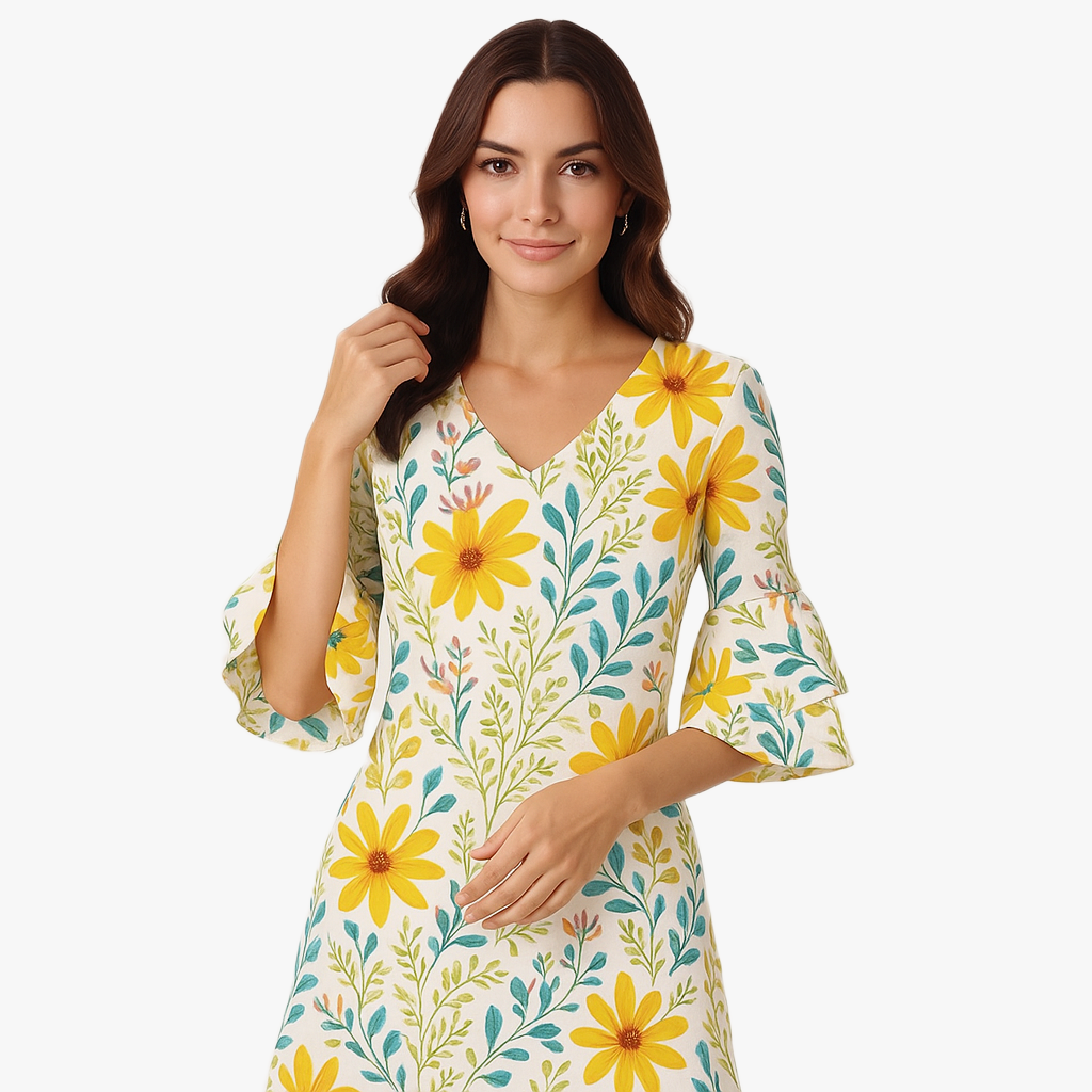 Tropical Summer Dress for Women Stylish Comfort