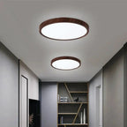 ZenHalo: LED Deckenleuchte mit Holzrahmen – Flache Deckenlampe im Japandi Design - Image 5