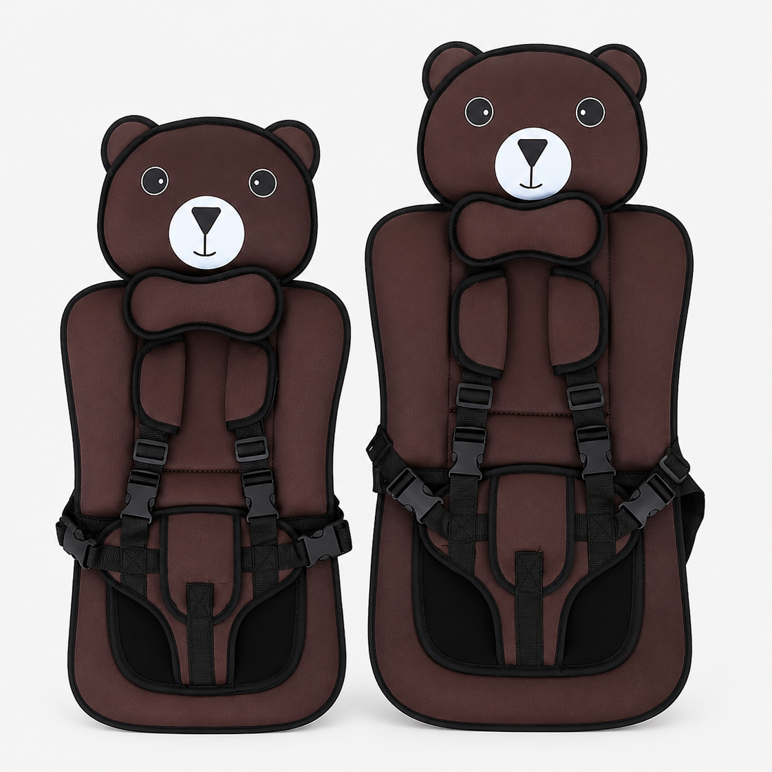 Cute Bear Child Seat Cushion with Adjustable Straps