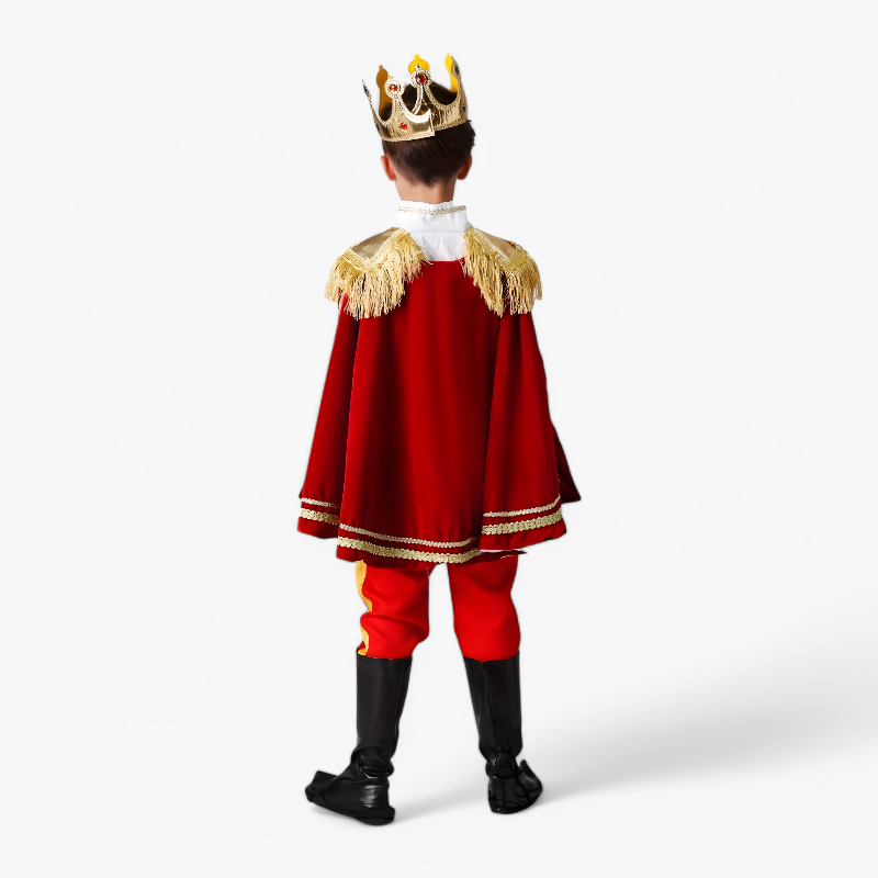 Boys 4 Piece Prince Costume Set - Image 6
