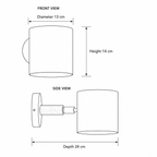 Adjustable Scandinavian Pastel Wall Light