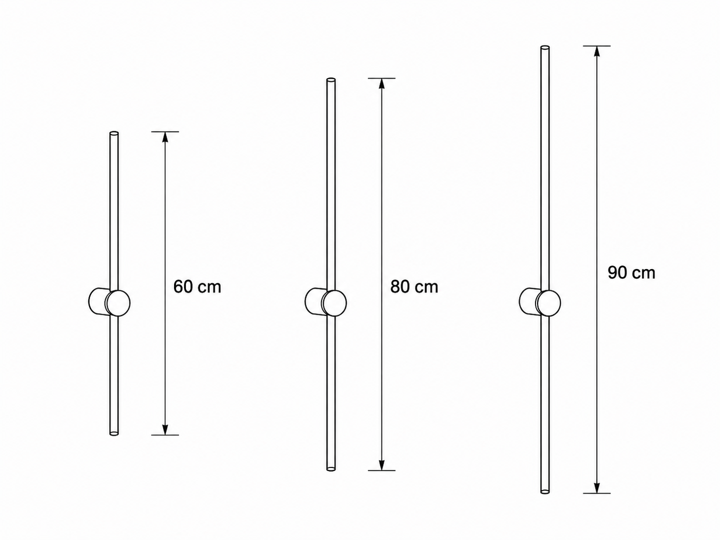 Linear Nordic Wall Sconce Light