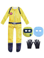 Kids Adults 4 Piece Hazmat Suit Costume - Image 10