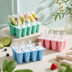 Silicone Ice Pop Mold with Sticks for Homemade Frozen Treats