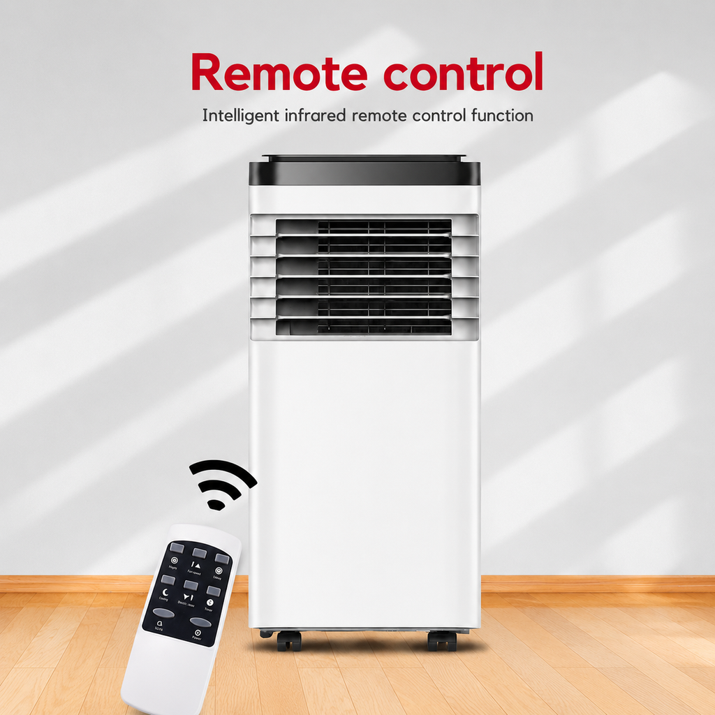 Portable Air Conditioner 7000 BTU | 4-in-1 Cooling, Heating, Fan & Dehumidifier