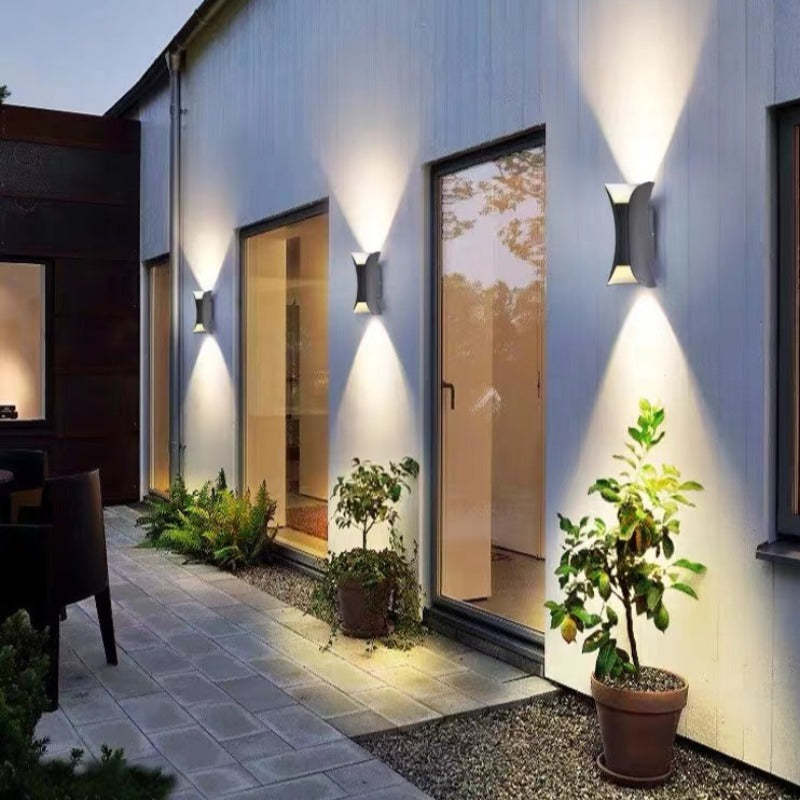 Outdoor LED Wall Light Contemporary Garden & Corridor Illumination