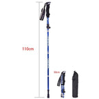 Foldable Adjustable Trekking Poles Lightweight Hiking Support