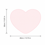 Soft Heart Decorative Pillow